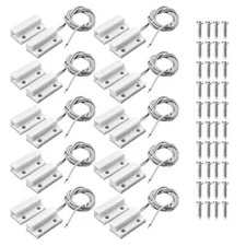 10PCS MC-38 NC Door Window Contact Sensor Magnetic Switch for Home Alarm System*
