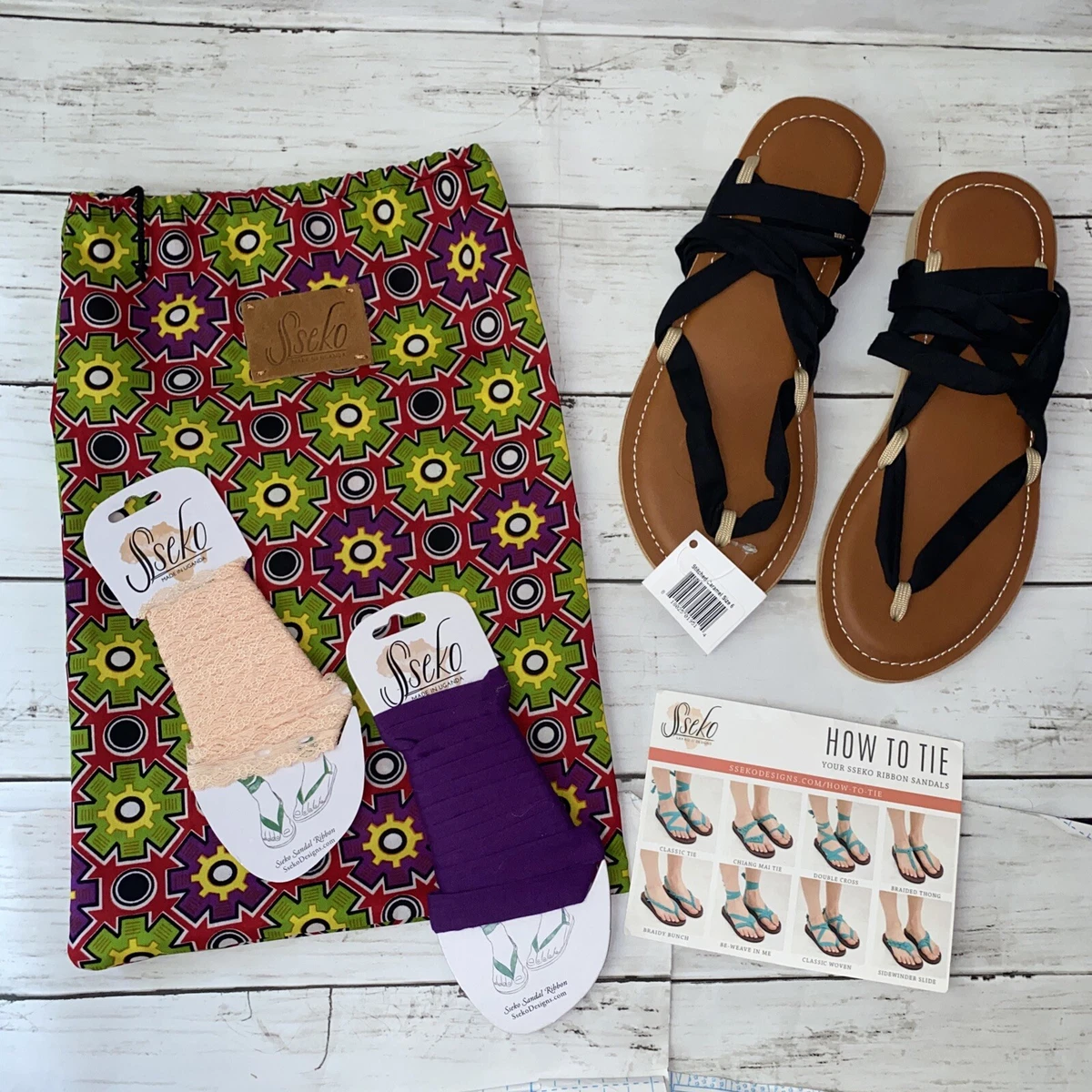 Sseko 2025 sandal ties