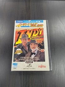 FM Towns game Indy Indiana Jones Last Crusade cib