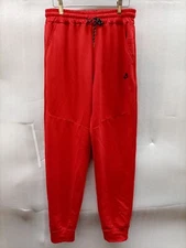 Nike Tech Fleece Joggers Pants- University Red Heather Blk- Size 2XL- FB8002-672