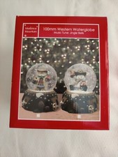 100mm Western Water Globe Muzyka Tune Jingle Bells Jemioła Mountain Collection