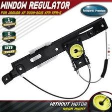 Power Window Regulator for Jaguar XF 2009-2015 XFR XFR-S Rear RH Passenger Side