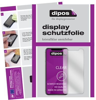 2x Schutzfolie für Apple iPhone 11 klar Displayschutzfolie Folie Display Schutz