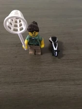 LEGO Minifig Series 15 CMF 71011 Mini Figure - Animal Control Skunk Net NEW MINT