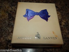 VTG ARPEGE LANVIN EAU DE LANVIN 2 oz PERFUME 1/8 oz SET W BOX