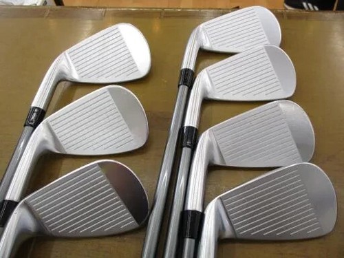Epon AF-305 Ironset 5-9+PwAw 7pc RH MCI Black100 Graphite Shaft Flex-S Used - Picture 2 of 6