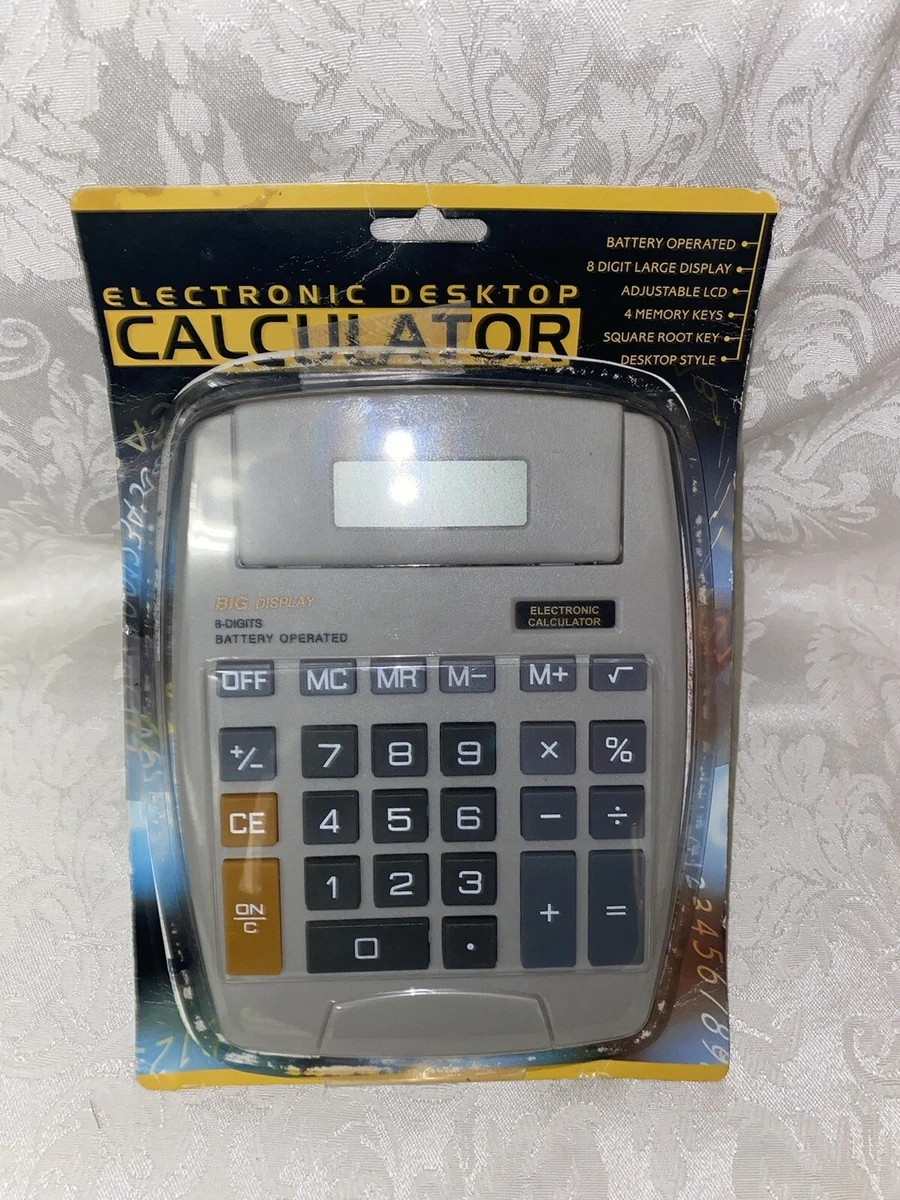 8 digit sales electronic calculator