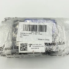 2-Oozmas TZe241 Label Tape Compatible With Brother P-touch Label Maker