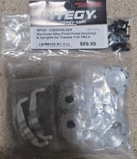 NEW Integy Machined Alloy Front Portal Housings and Uprights Traxxas TRX-4