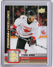 TYSON HINDS 22/23 2023 Upper Deck Team Canada Rookie HIGH GLOSS #02/10 GOLD #131