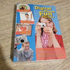 Digital Photo Fun Factory Photo Kit. make funky photo album, fun plates,t- shirt