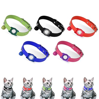 Pet Smart GPS Tracker Collar Anti-lost Dog Cat Bell Collar Protective Case C _cn