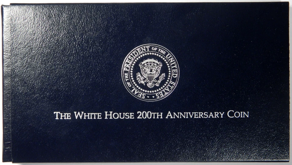 1992 WHITE HOUSE 200th SILVER PROOF $1 DOLLAR W/ BOX & COA ~ PRICED RIGHT! - Image 4 of 4