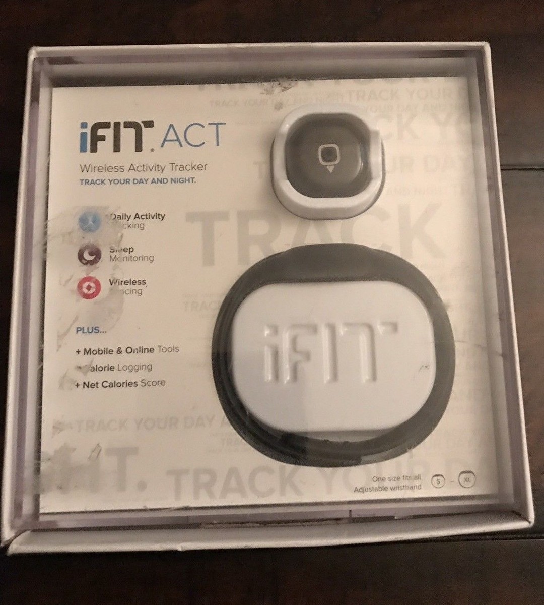 iFIT ACT Wireless Activity Tracker Track Your Day and Night  Activity(Returned)