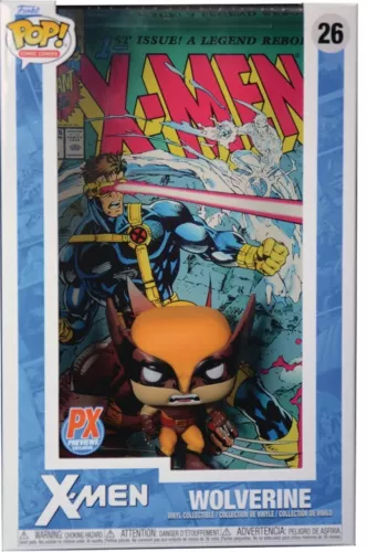 X-Men #1 (1991) Wolverine Funko Pop! Comic Cover Figure #26 - Previews Exclusive