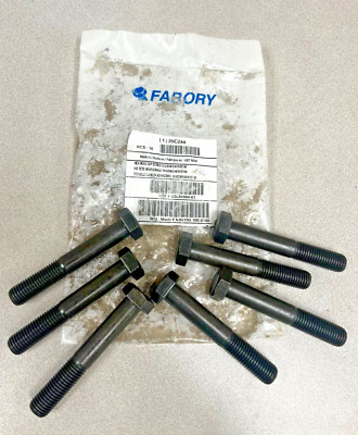 Hex Head Cap Screw: Steel, Class 10.9, M16-2.00, Coarse, 25CZ44(PACK X7)