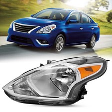 For 2015-2019 Nissan Versa 4DR Halogen Left Driver Headlight Assembly Headlamp