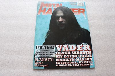 Metal Hammer 11/1998 Vader, Offspring, Sweet Noise, Marillion, Slayer, Moonspell