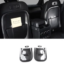 Protect Panel ABS Carbon Fiber Anti-Kick Seat Back For Land Rover Defender 20-23