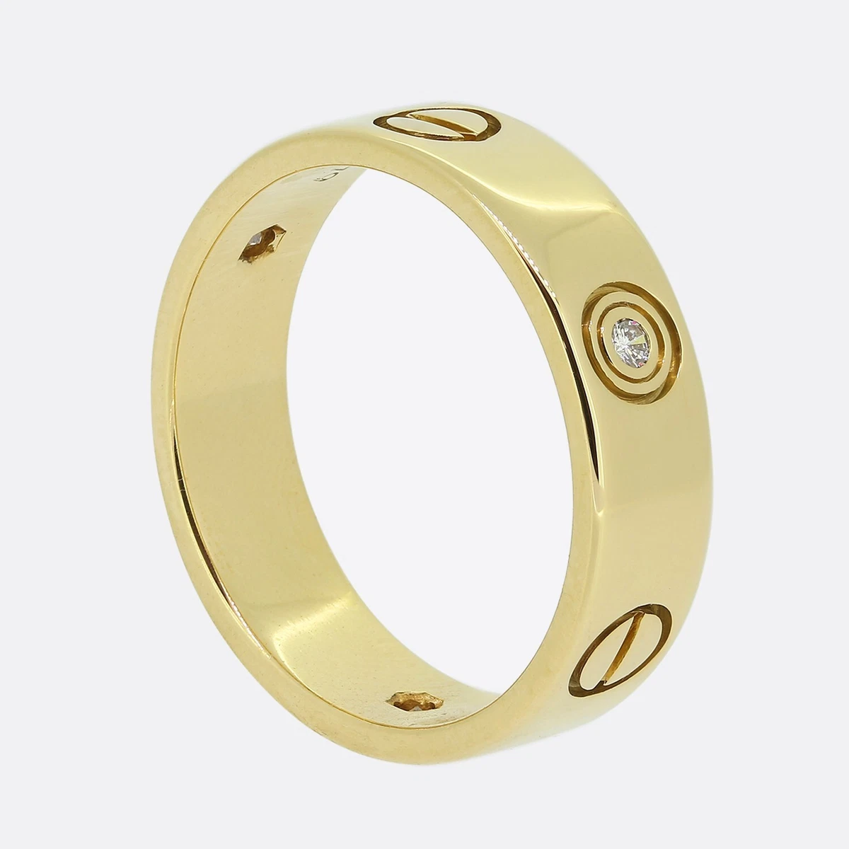 Cartier ring top size q