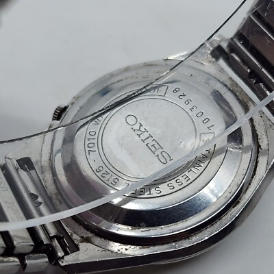 Vintage SEIKO 5126-7010 Men's automatic watch day date 23 Jewels