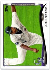 2014 Topps #13 Juan Nicasio - FREE SHIPPING!