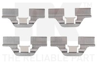 ZubehÖRsatz, Scheibenbremsbelag FÜR Skoda Octavia II Combi (1Z5) - NK 7947211