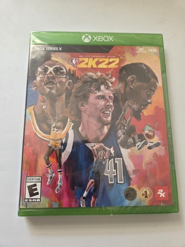 NBA 2K22 75th Anniversary Edition - Xbox Series X - Brandneu Factory SEALED