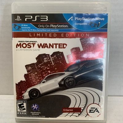 Need for Speed: Most Wanted -- Limited Edition (Sony PlayStation 3, 2012)