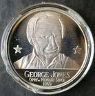 1oz Silver George Jones Round in a Capsule