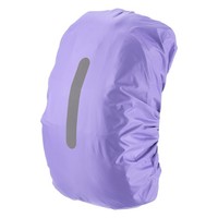 Wasserdichter Rucksack 40L-50L, Regenschutz Reflekt. Gurt [Lila]