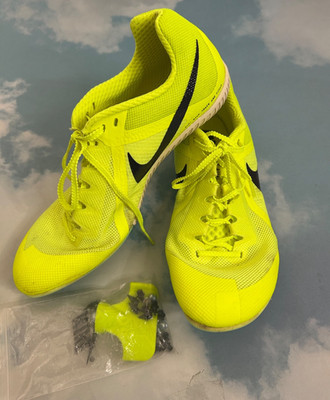 Nike Zoom Rival Multi Event Volt Yellow Mint Track Spikes 9 M+ Tool DC8749-700