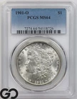 1901-O Morgan Silver Dollar Coin PCGS MS 64 ** Nice Mint Luster!
