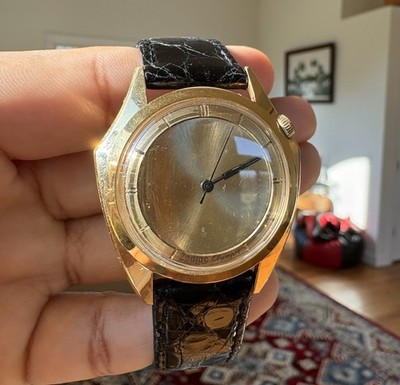 Zodiac Olympos 703-918 Vintage 70s Mystery Dial 17 Jewels Swiss Automatic Watch