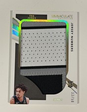 2020-21 Panini Immaculate Collection Jersey Numbers Tre Jones RC Patch /50