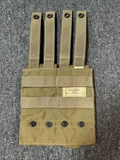 US Military USMC Eagle Industries Double Mag Pouch MP2-M4/2-MS-COY Brown VGC