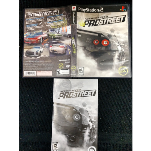 Need for Speed: ProStreet (PS2) Hülle mit Handbuch - OHNE Spiel