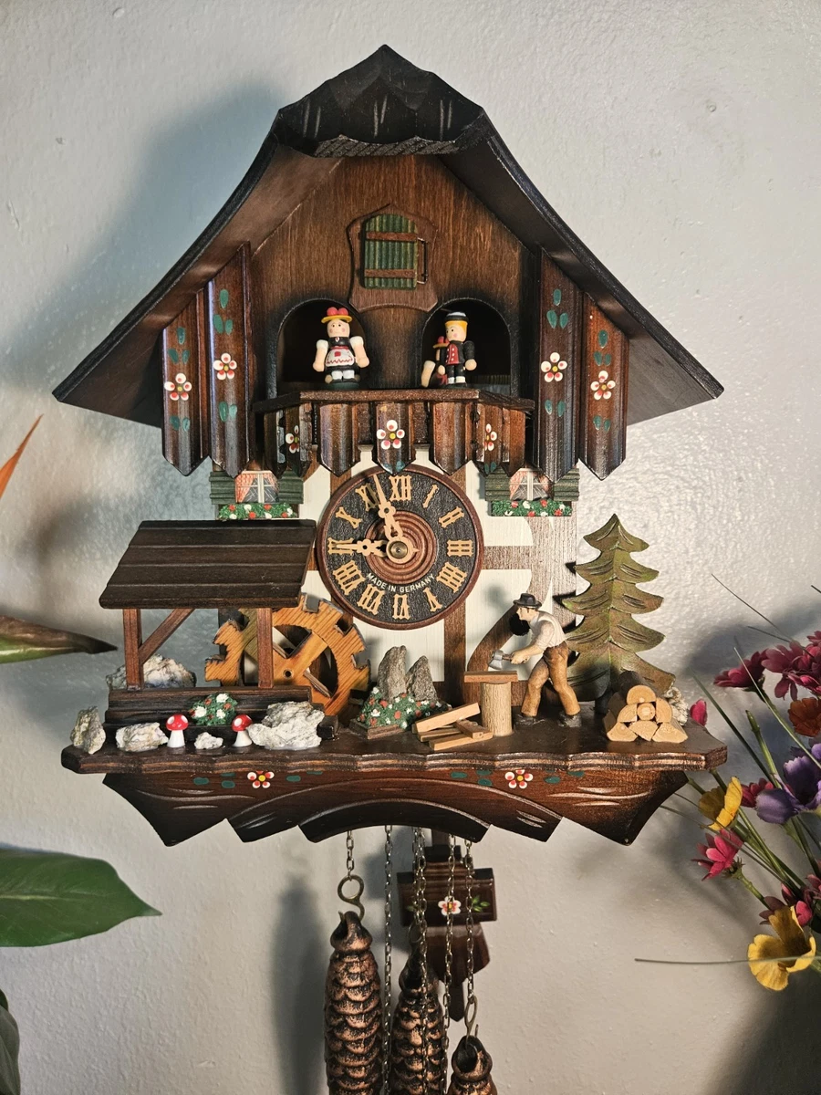 布谷鳥懸時計客間報時石英時計 布谷鸟钟| eBay
