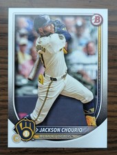 Jackson Chourio - 2025 Bowman #11 - Paper Base - Milwaukee Brewers - NM-MT🔥