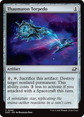 Thaumaton Torpedo EOE 246 MTG Edge of Eternities Common Normal EN NM