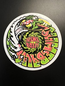 Original Santa Cruz Slime Balls Surfer Skateboarding Surf Sticker Roskopp Grosso