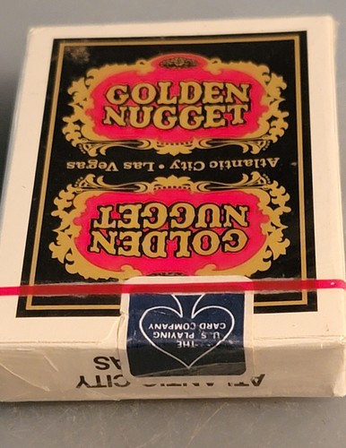 Golden Nugget Casino Playing Cards Vtg Atlantic City Poker Gambling Las Vegas - Picture 5 of 6