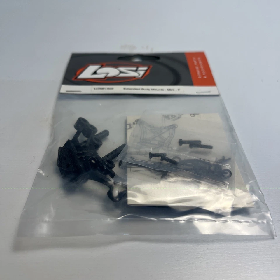 Losi Extended Body Mounts Mini-T LOSB1300 NOS - Image 2 of 4