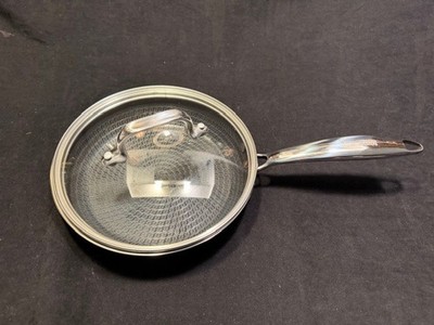 BERGNER  TRI-PLY Stainless Steel Scratch Resistant Non Stick Frypan with lid 8''