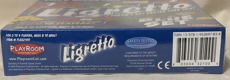 Ligretto Card Game Blue Set - New/Sealed - PlayRoom 2009 PLE32100 - Image 3 of 3