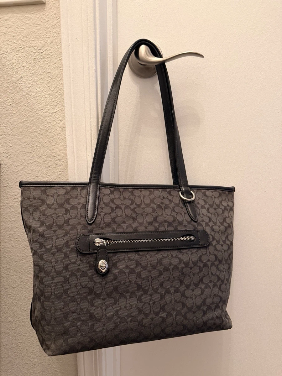 Coach Black Signature for sale - eBay