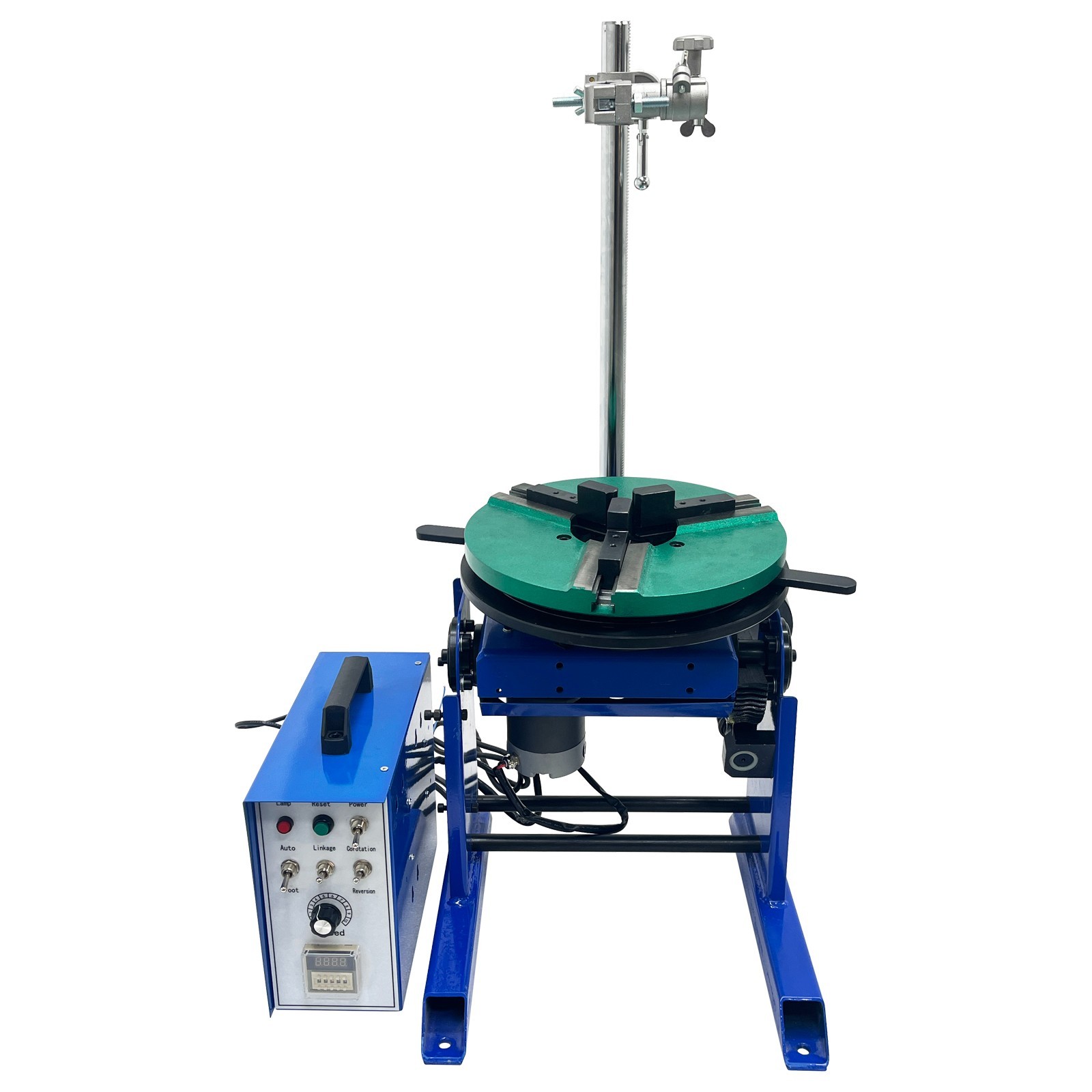 110V 30KG Welding Rotary Turntable Timer Rotary Welding Positioner 0-90 degrees