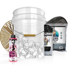 Nuke Guys Autowäsche Set Autopflege Außen KFZ Wascheimer Shampoo Trockentuch Set