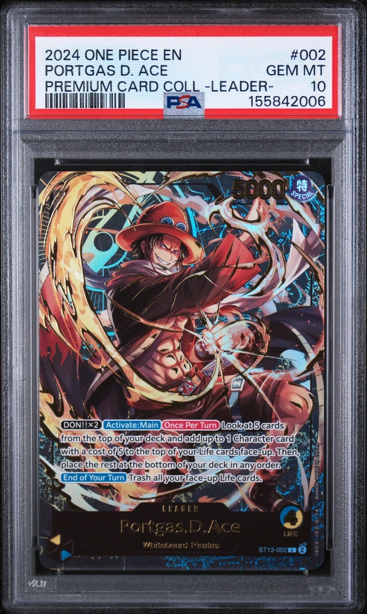 Portgas.D.Ace ST13-002 One Piece Promotion Cards for sale | eBay