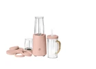 Beautiful Personal Blender Set with 12 Pieces, 240 W, Rose by Drew Barrymore